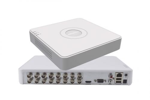 HIKVISION DS-7116HGHI-K1 16 KANAL H265 PRO+ HİBRİT DVR KAYIT CİHAZI 1 HDD Desteği 5in1 DVR Cihazı